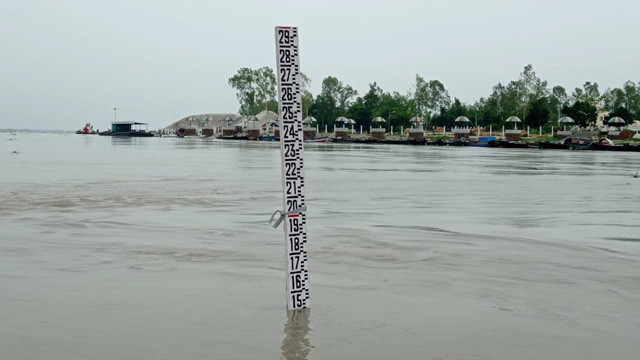 সিরাজগঞ্জে বিপৎসীমার ৩ সেন্টিমিটার ওপরে যমুনার পানি