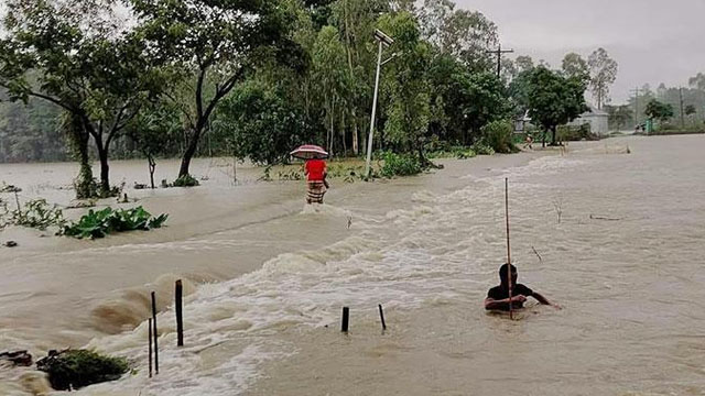 বিপৎসীমার ১৩৩ সেন্টিমিটার ওপরে সুরমা