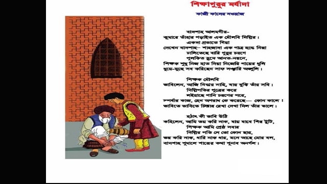 শিক্ষাগুরুর মর্যাদা – কাজী কাদের নেওয়াজ