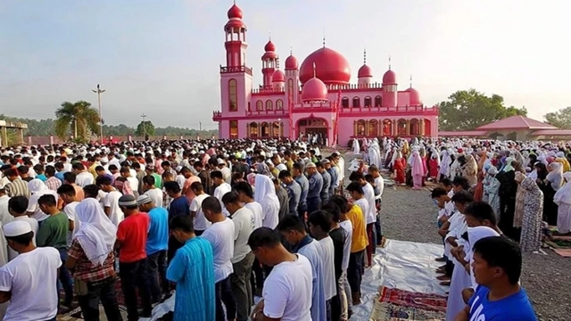 পিংক মসজিদ, দাতুসৌদি, মাগুইন্দানাও, ফিলিপাইন : সংগৃহীত ছবি