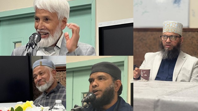 ছবি: আলোচনা সভায় উপস্থিত অতিথিবৃন্দ