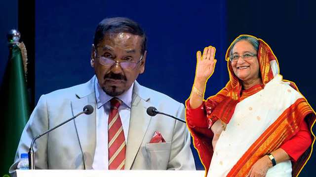 হাসিনাকে বিশ্বের সেরা অভিনেত্রী বলে অভিহিত করলেন স্পিকার হাফিজ উদ্দিন