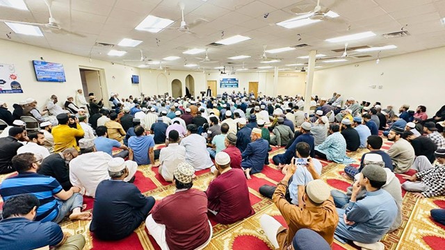 ছবি: তাফসির মাহফিলে অংশগ্রহণকারীদের একাংশ